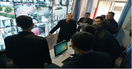 青白江区实验小学平安校园安装