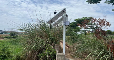 绵竹污水处理厂4G视频监控